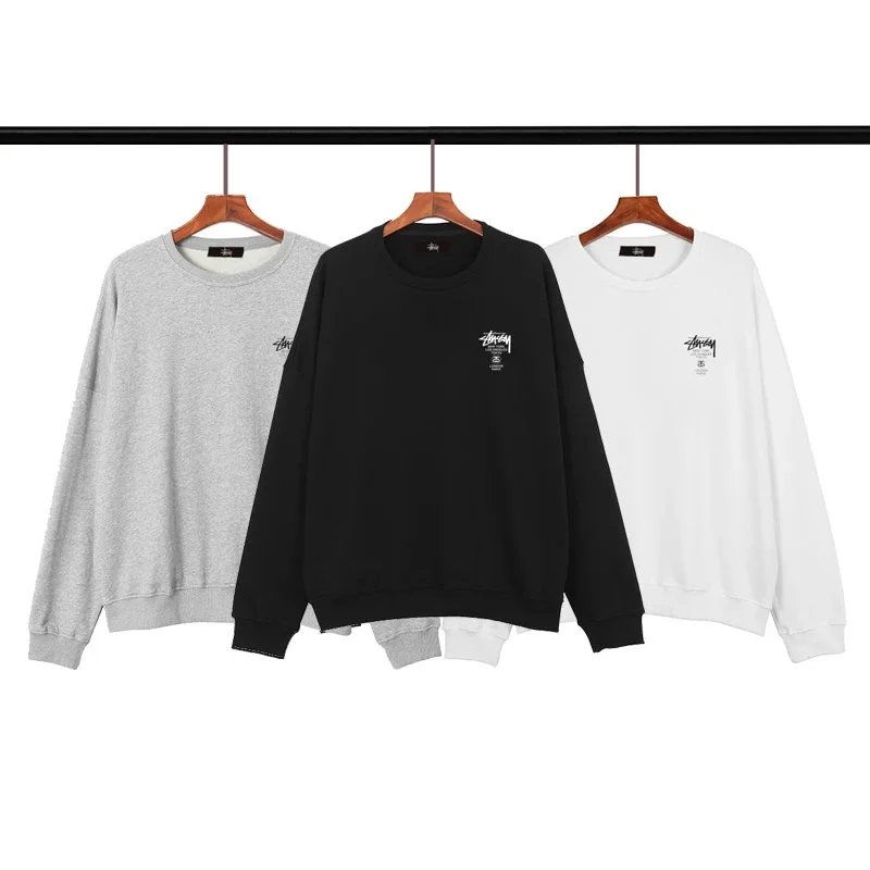 Stussy Stock Logo Crewneck Sweatshirt [3 styles]
