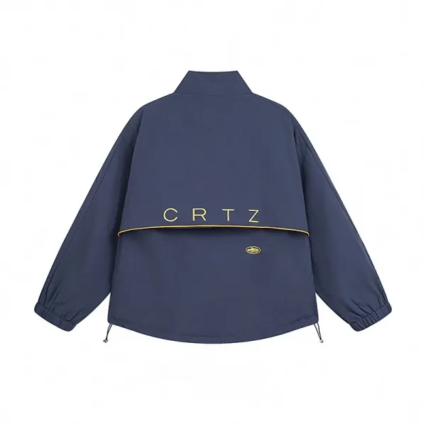 CRTZ Windbreaker Navy Blue Outerwear - 12