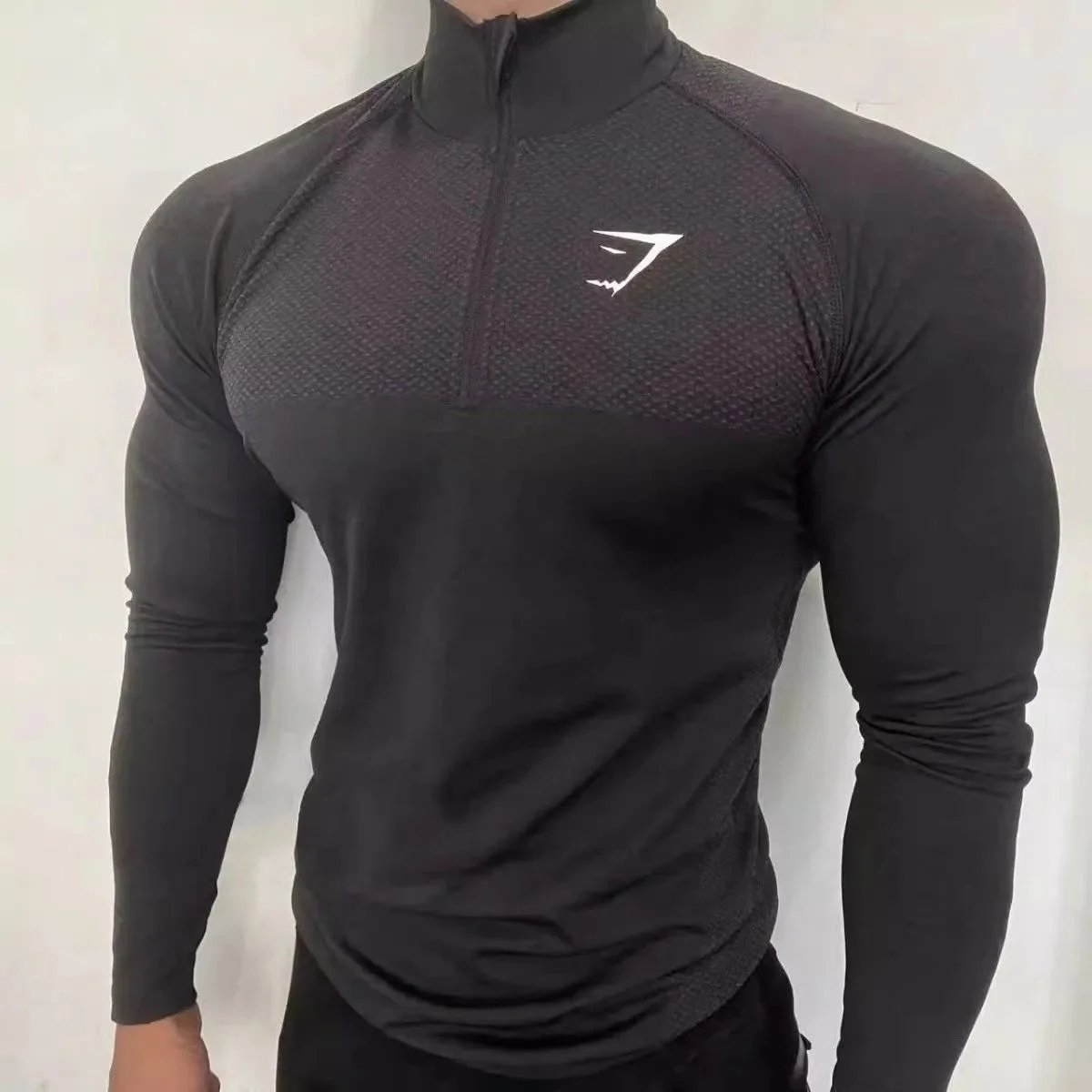 Fitness quickdrying tight short sleeves 8