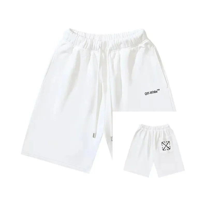 Off-White™ Off-White™ White Cross Logo Shorts White