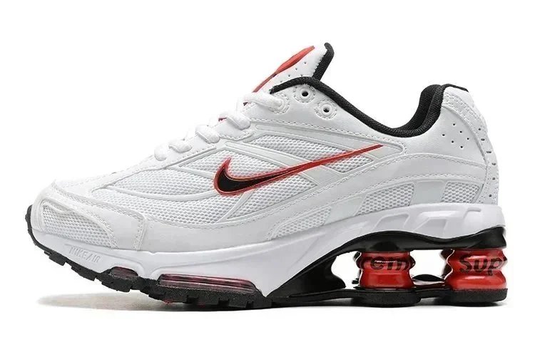 Nike Shox White Red 