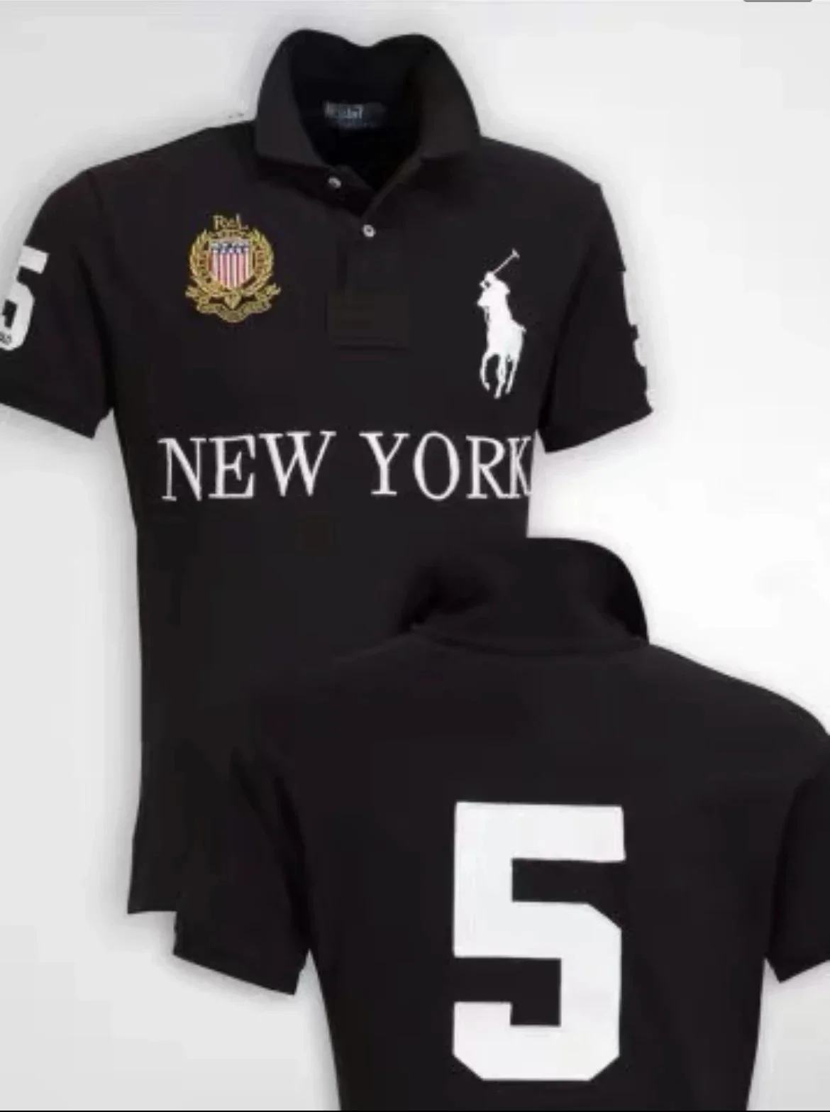 Ralph Lauren New York Black Jersey