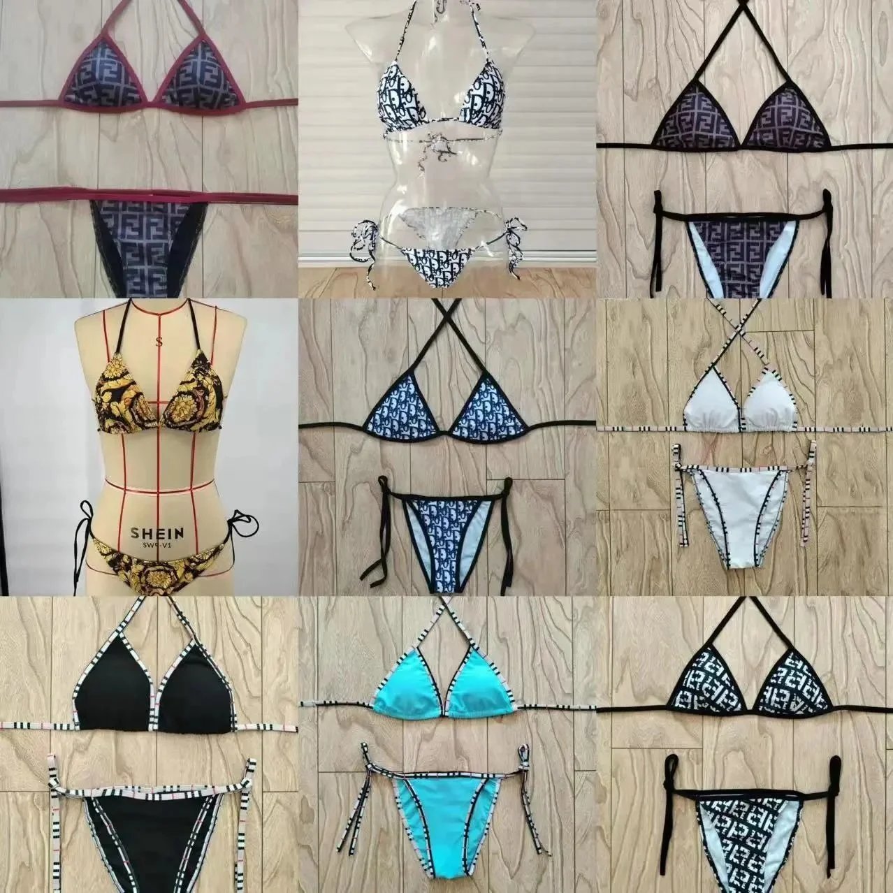 Fendi FF Logo Bikini Set [1 style]