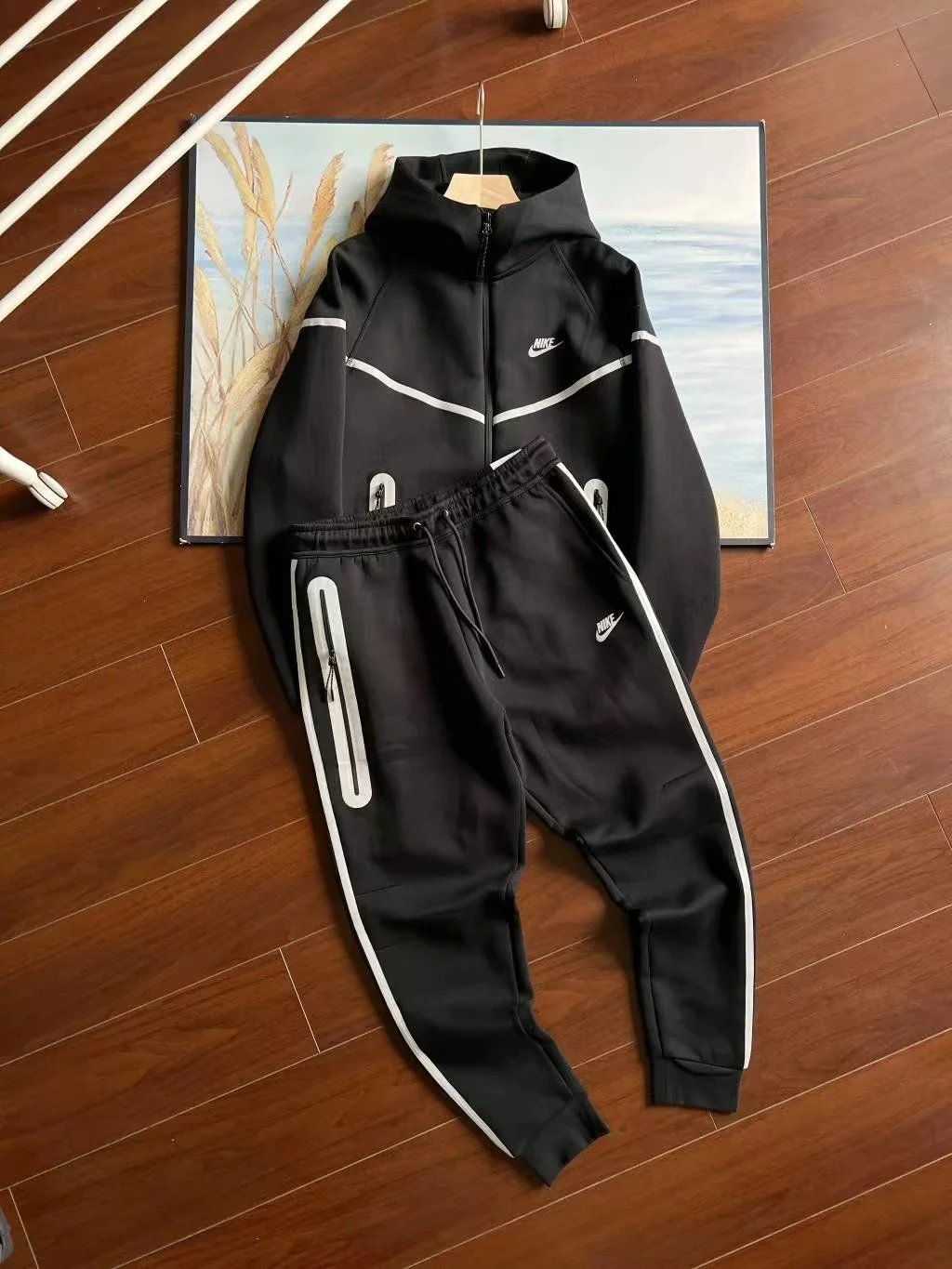 黑色 外套+裤子