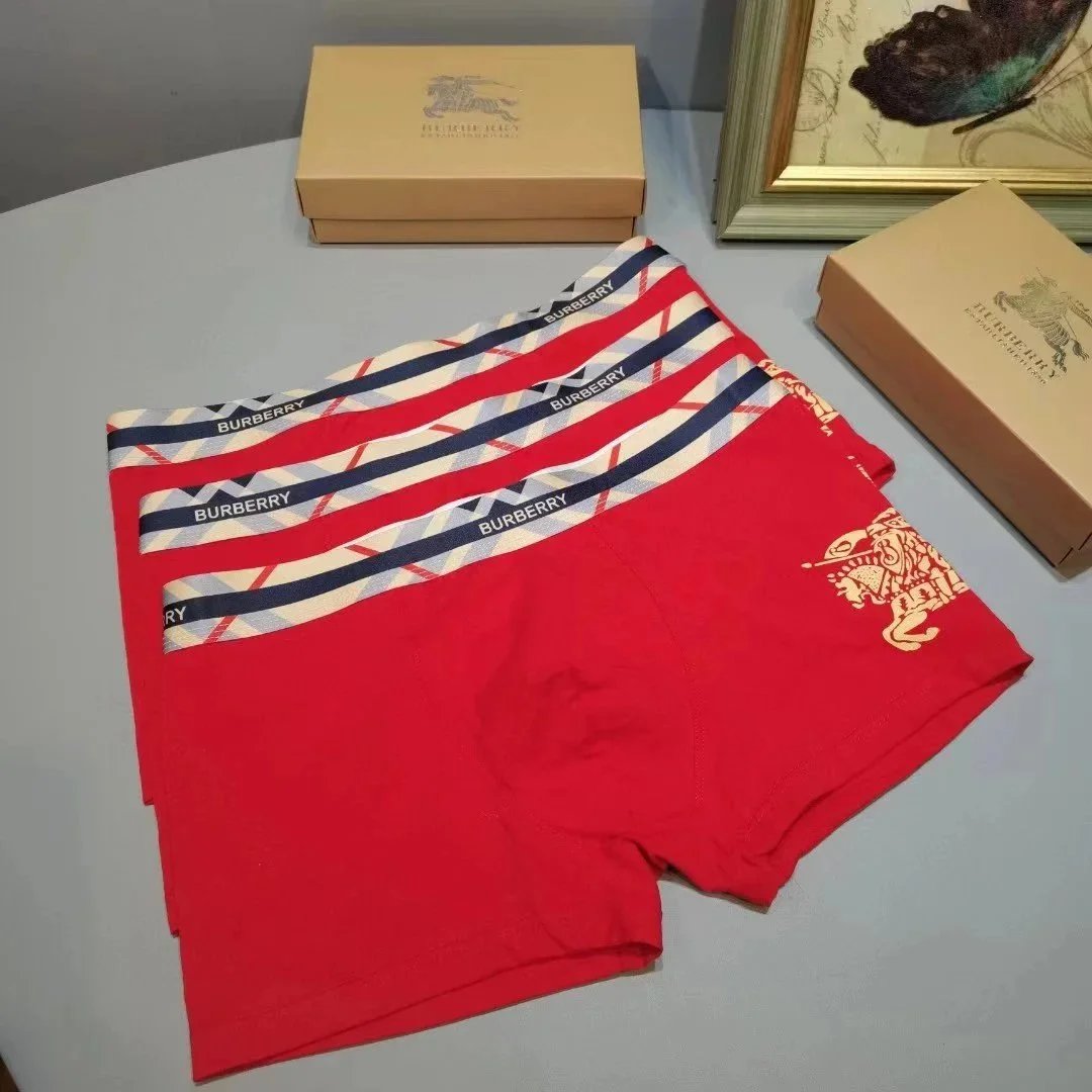 Burberry Check Waistband Boxer Briefs