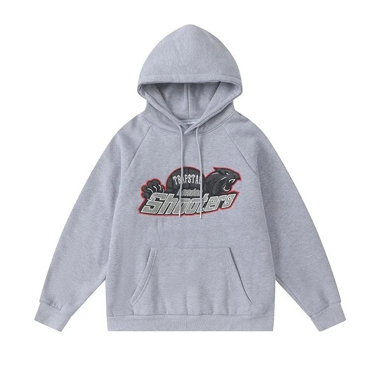 8824款 灰色帽衫