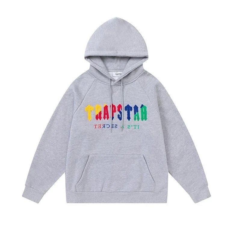 8818款  灰色帽衫