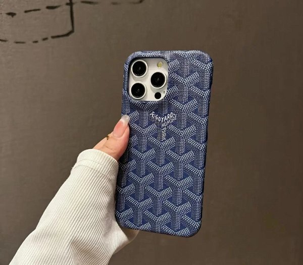 Goyard Saint Louis iPhone Case Navy Blue Phone Case product listing in Litbuy spreadsheet finds