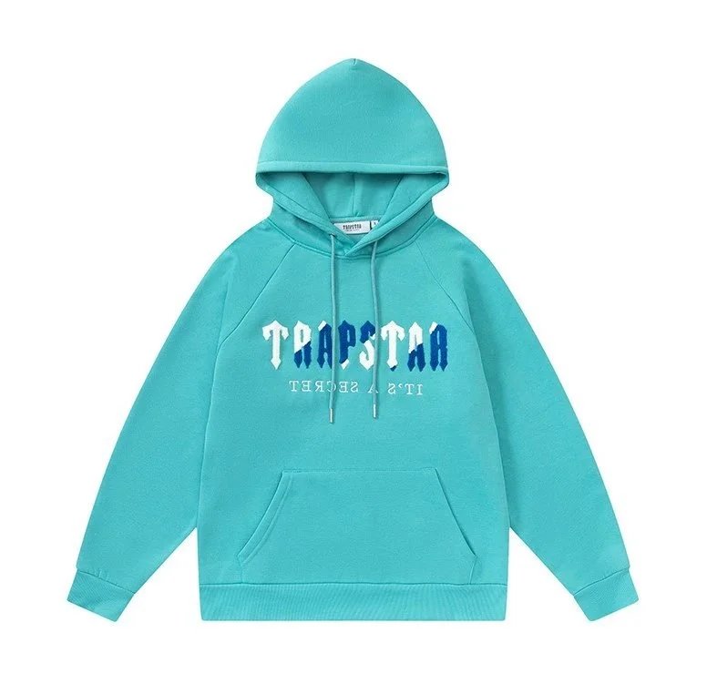 8830款  湖蓝帽衫