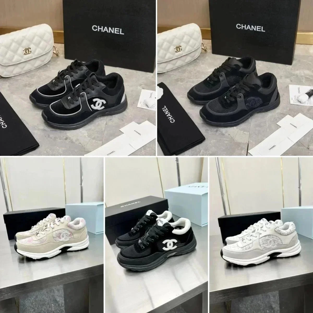 Chanel Black and Whi