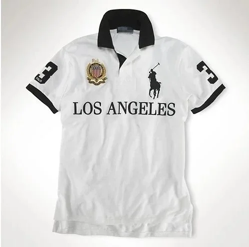 Ralph Lauren Los Angeles White Polo Jersey