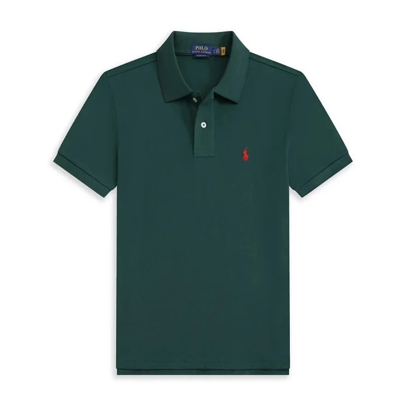 17 Dark Green Red Tag