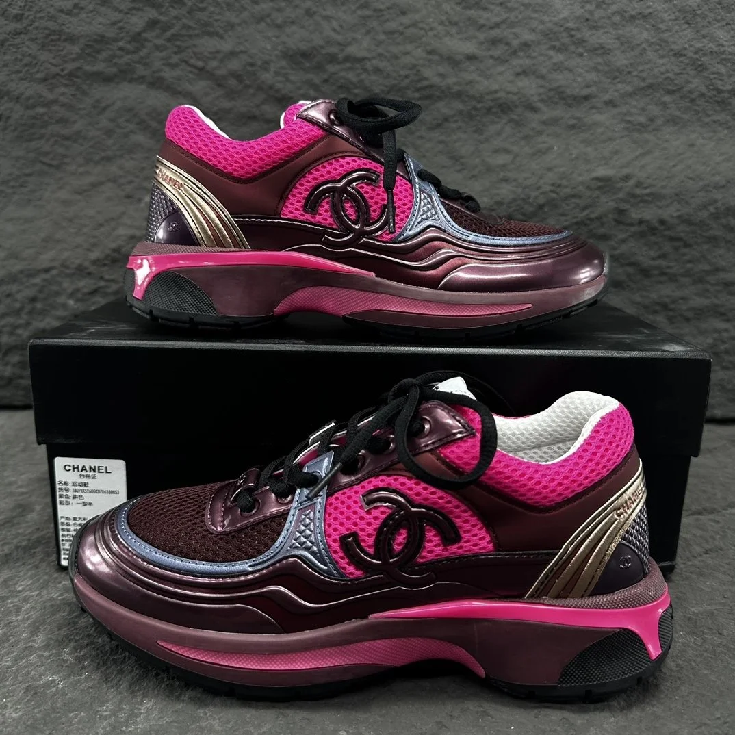 Chanel Burgundy and 