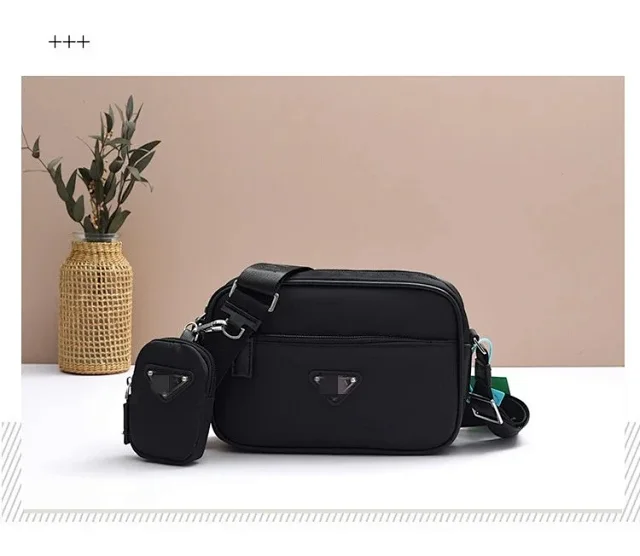 Prada Crossbody Bags Nylon Bag with Detachable Pouch product detail image 8