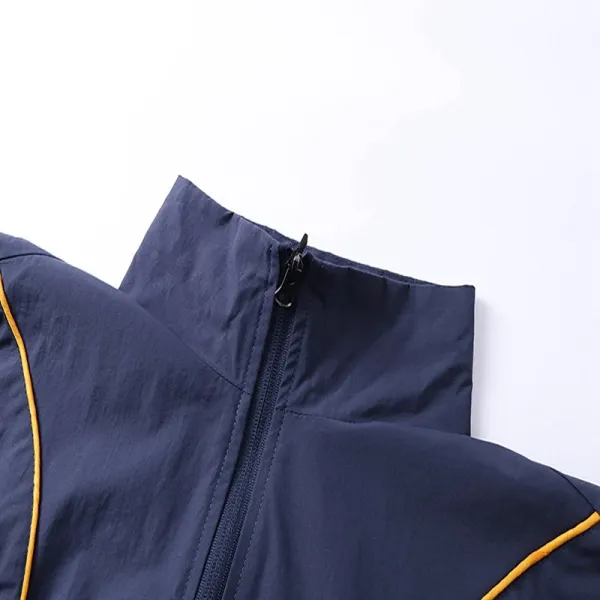 CRTZ Windbreaker Navy Blue Outerwear - 13