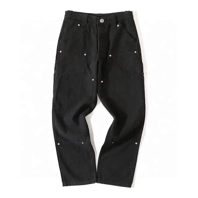 Black Carpenter Pant