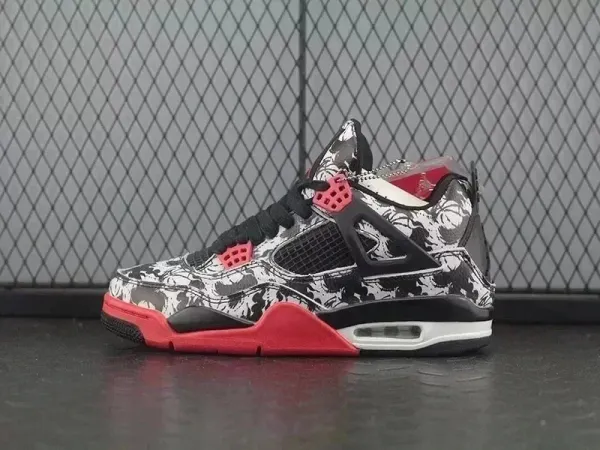 Air Jordan 4 Retro 'Black Cat' Sneakers Basketball Shoes - 6