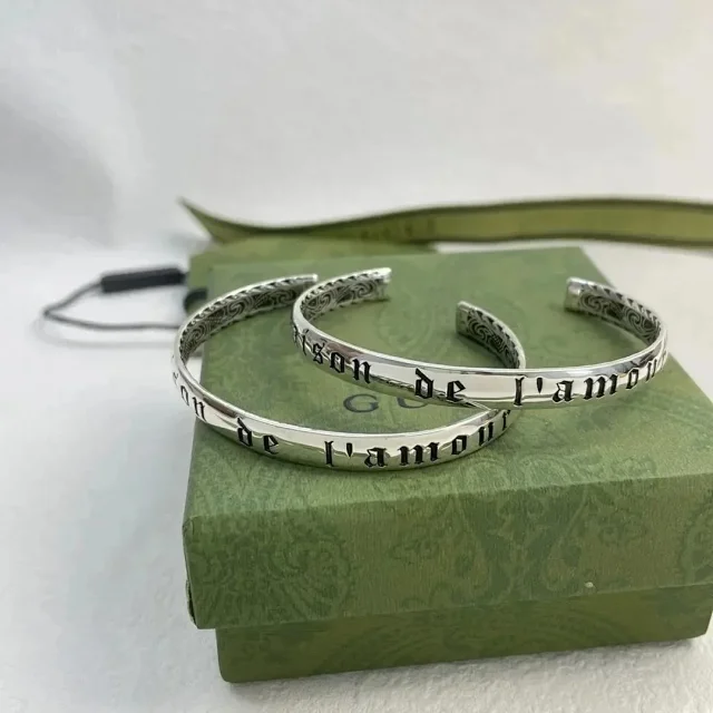 Gucci Jewelry Silver-Tone Bracelet Assortment product detail image 6