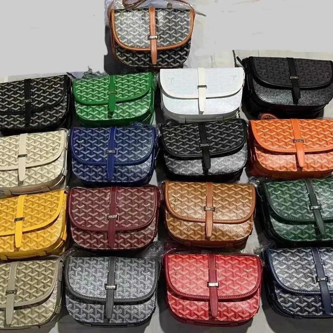Goyard Multi-Color Quilted Satchel Bag