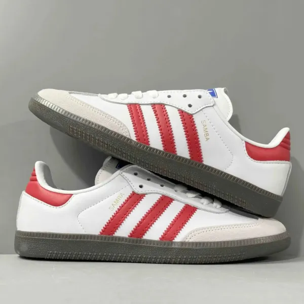 Adidas Originals Samba OG Black / White Suede Sneakers - 12