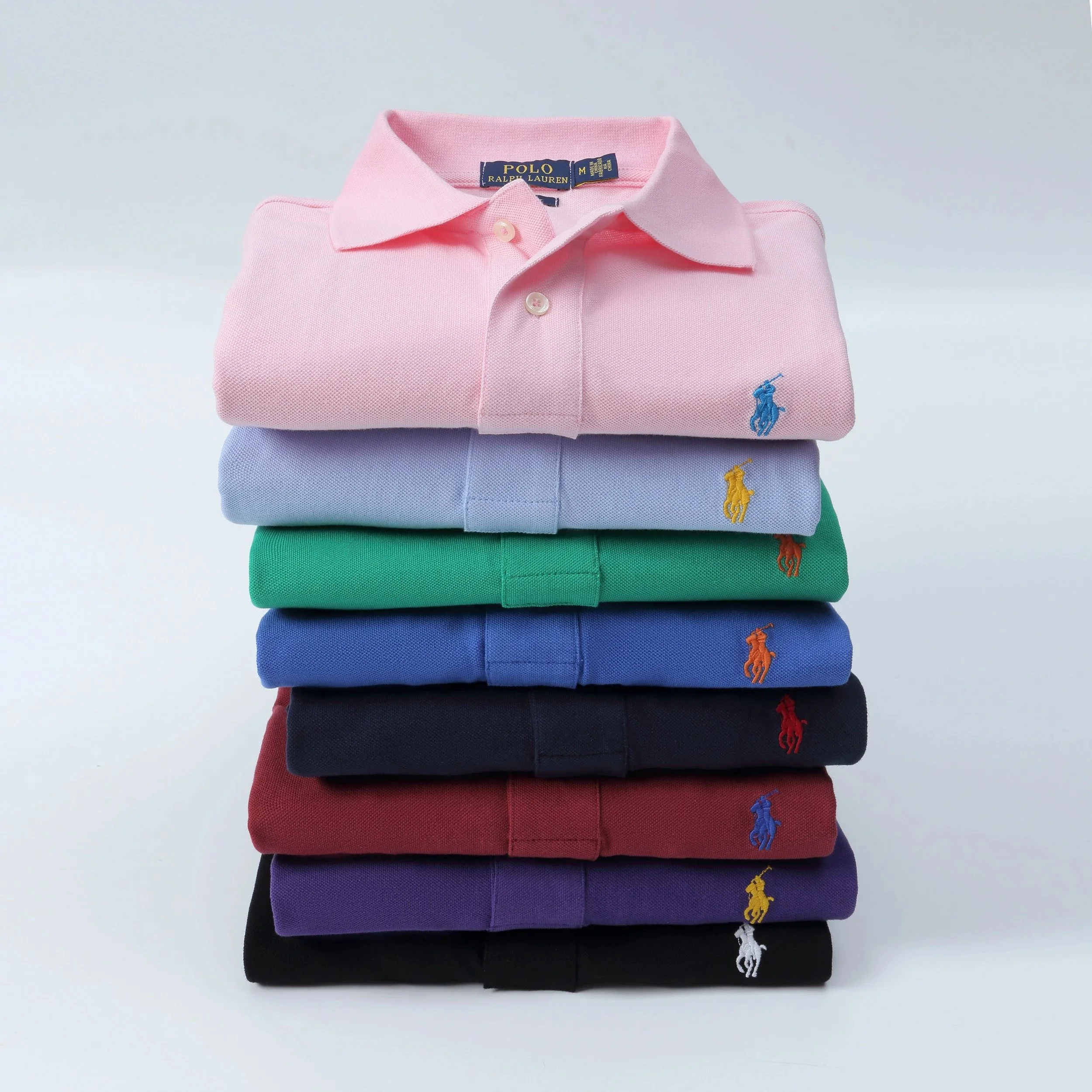 Ralph Lauren Pink Long Sleeve Polo