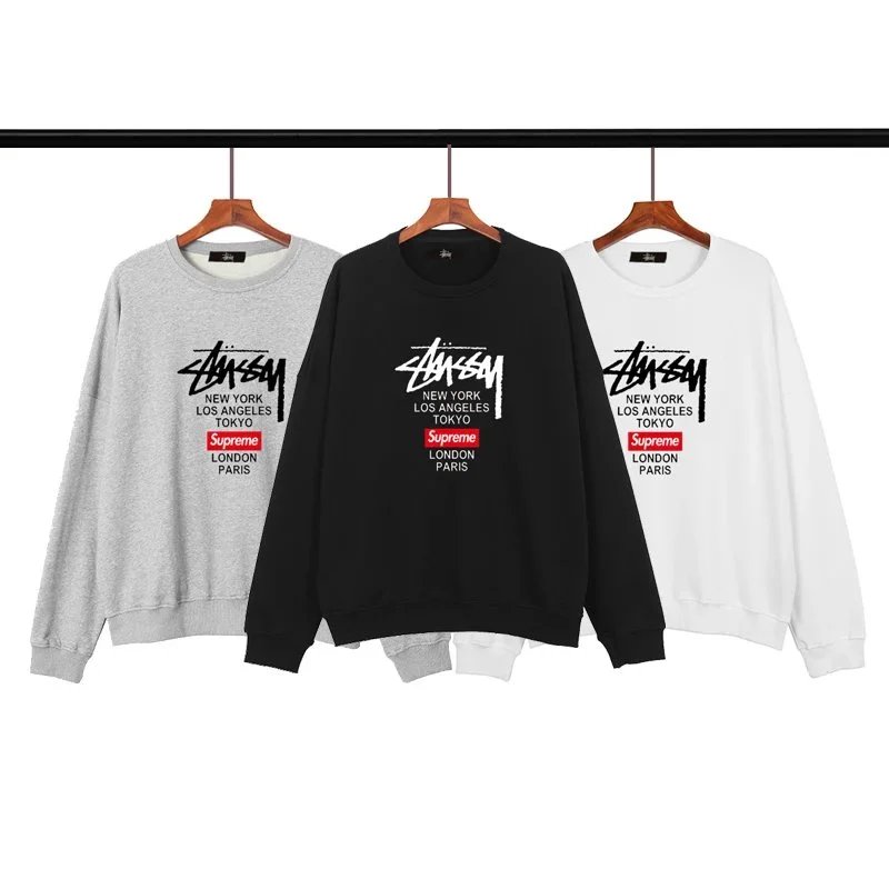 Stussy x Supreme City Print Sweatshirt [3 styles]