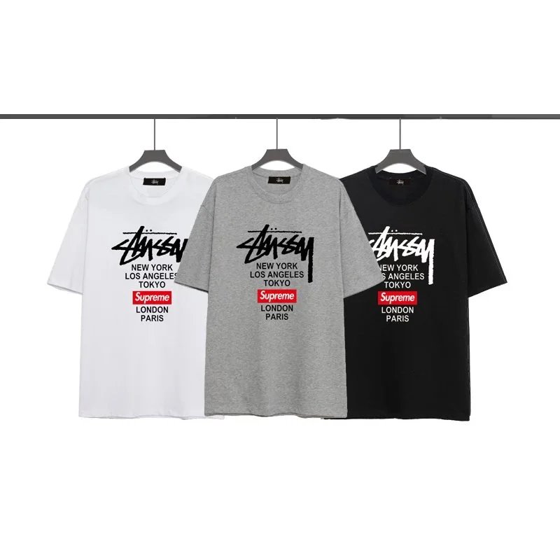 Stussy x Supreme City Print T-Shirts [3 styles]