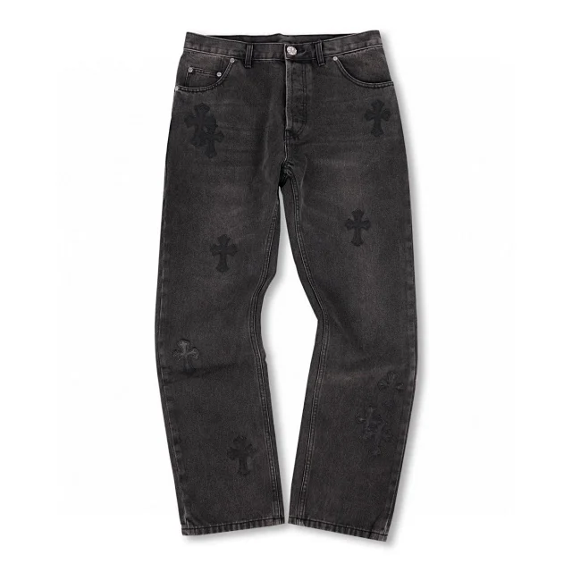 Chrome Hearts Cross Patch Jeans
