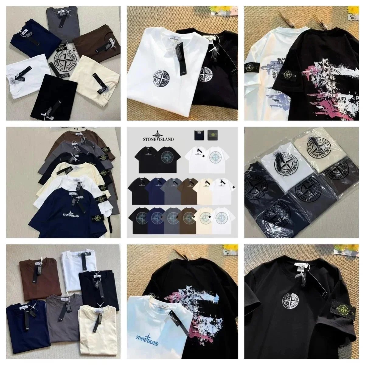 Stone Island Compass Logo T-Shirts [20 styles]