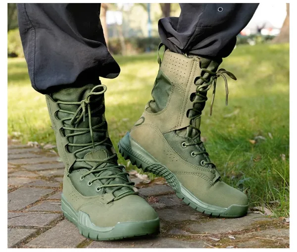 Design Tactical Boot Olive Green Boots - 8