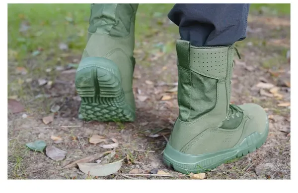 Design Tactical Boot Olive Green Boots - 5