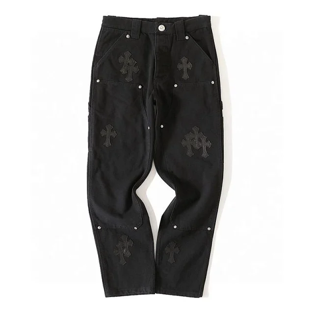 Chrome Hearts Cross Patch Cargo Pants