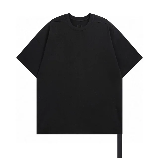 Rick Owens Black Oversized T-Shirt