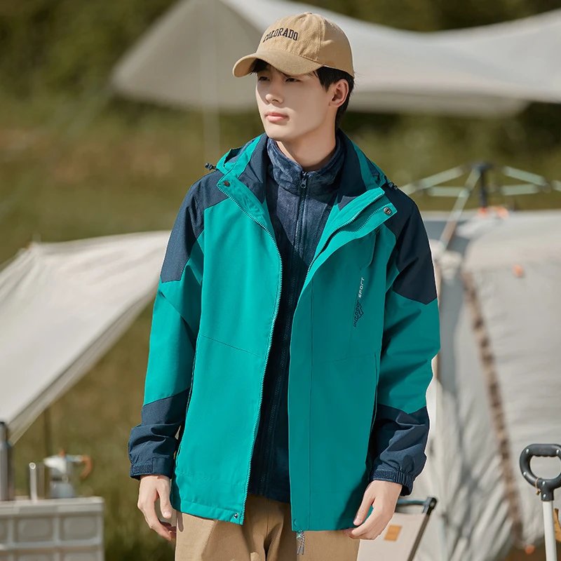 Two-Piece Outdoor Mountaineering Suit photo 7