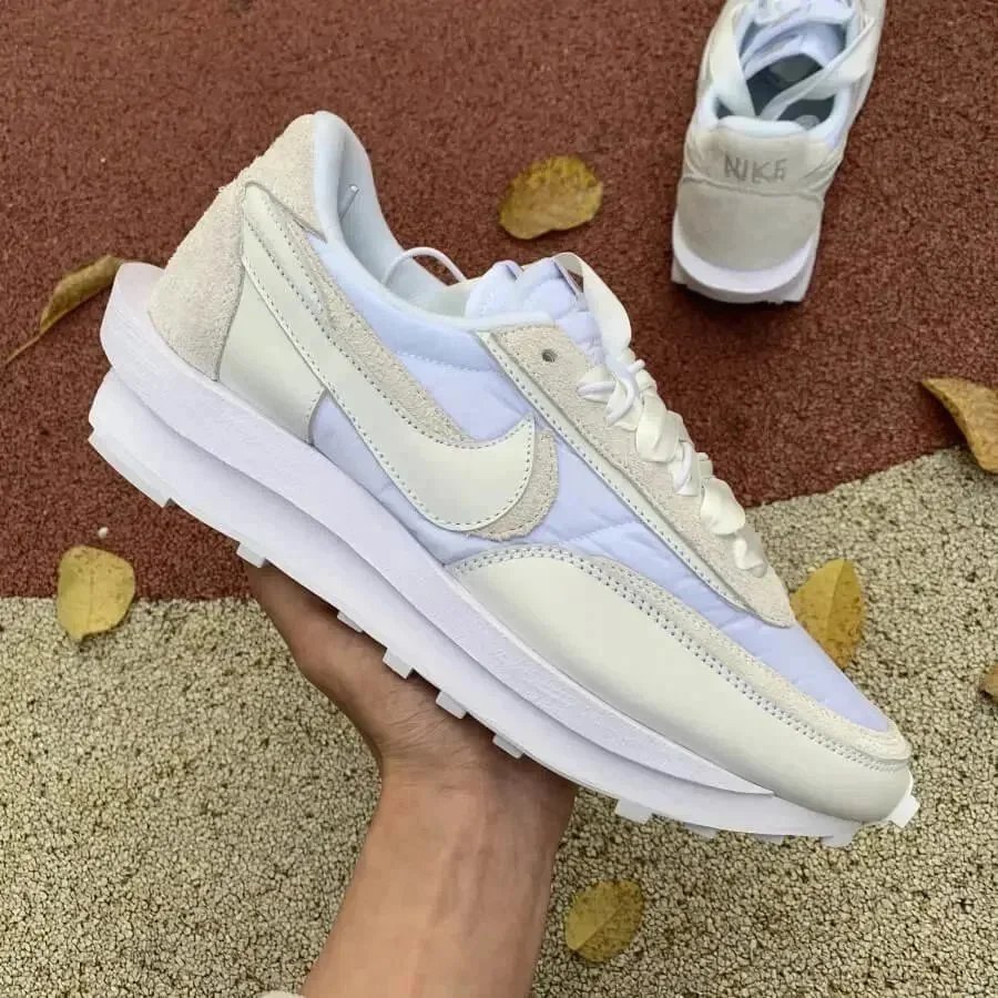 Nike Sacai LDV Waffle White Sneakers