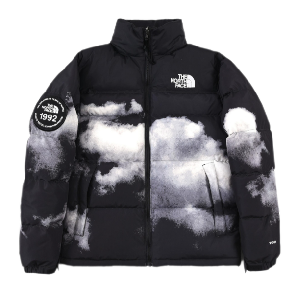 The North Face 1992 Cloud Print 700 Fill Down Jacket - 6