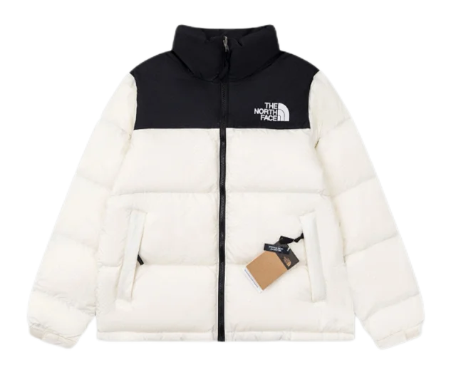 The North Face Down Jackets Color-block puffer jacket product detail image 21