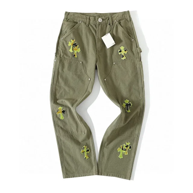 Chrome Hearts Cross Patch Cargo Pants