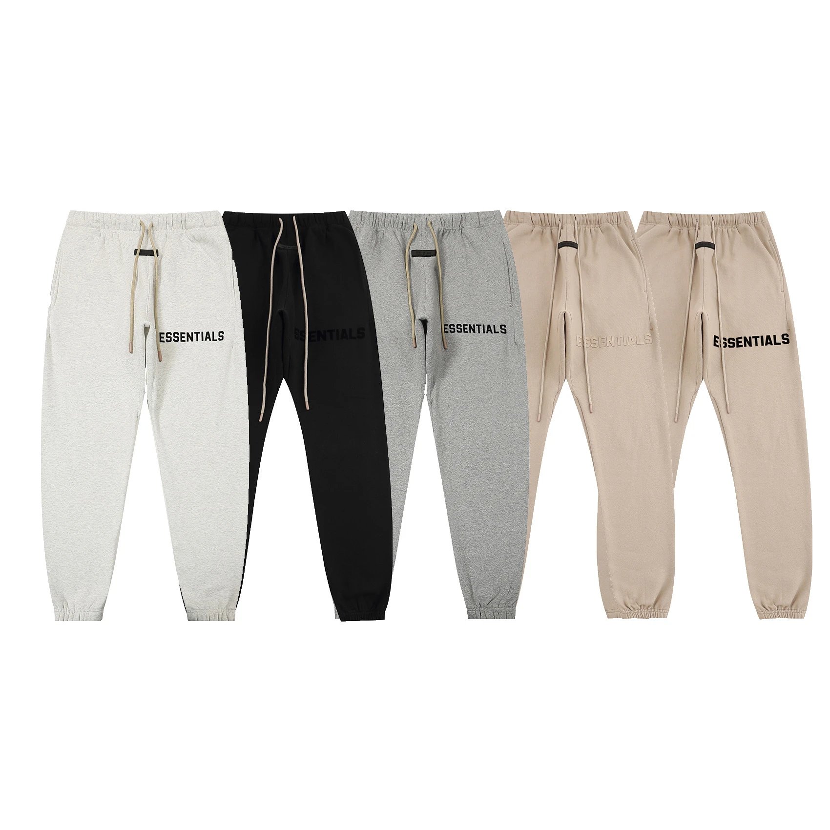 Fear Of God Essentials High Neck Sweatshirt White Black Gray Beige Casual