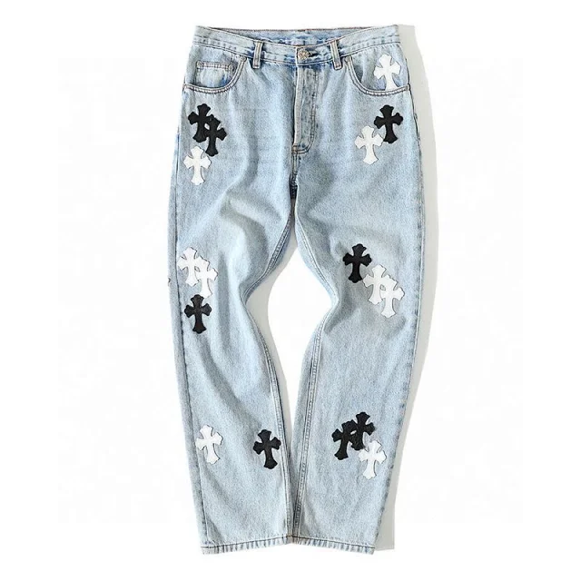 Cross Patch Denim Jeans [1 style]