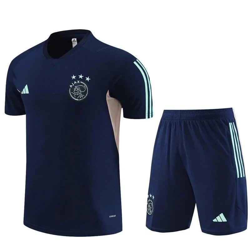 Adidas Football Jerseys Juventus Short-Sleeve Jersey and Shorts Set — 23 Black006