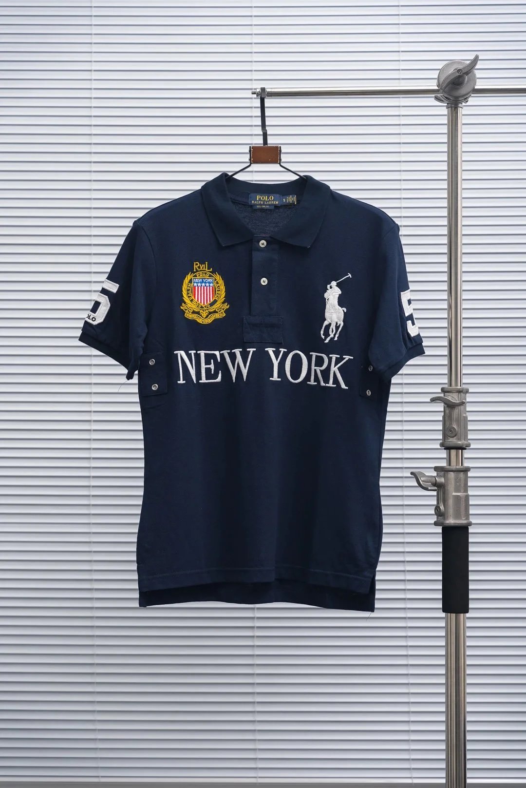 Polo Ralph Lauren Shirt New York Big Pony Navy
