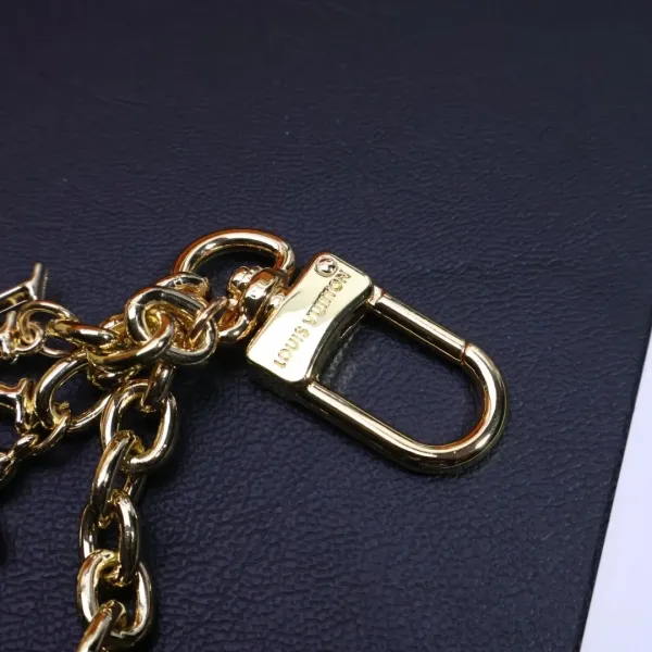 Louis Vuitton Multi-Charms Chain Key Holder Gold Accessories Jewelry - 8