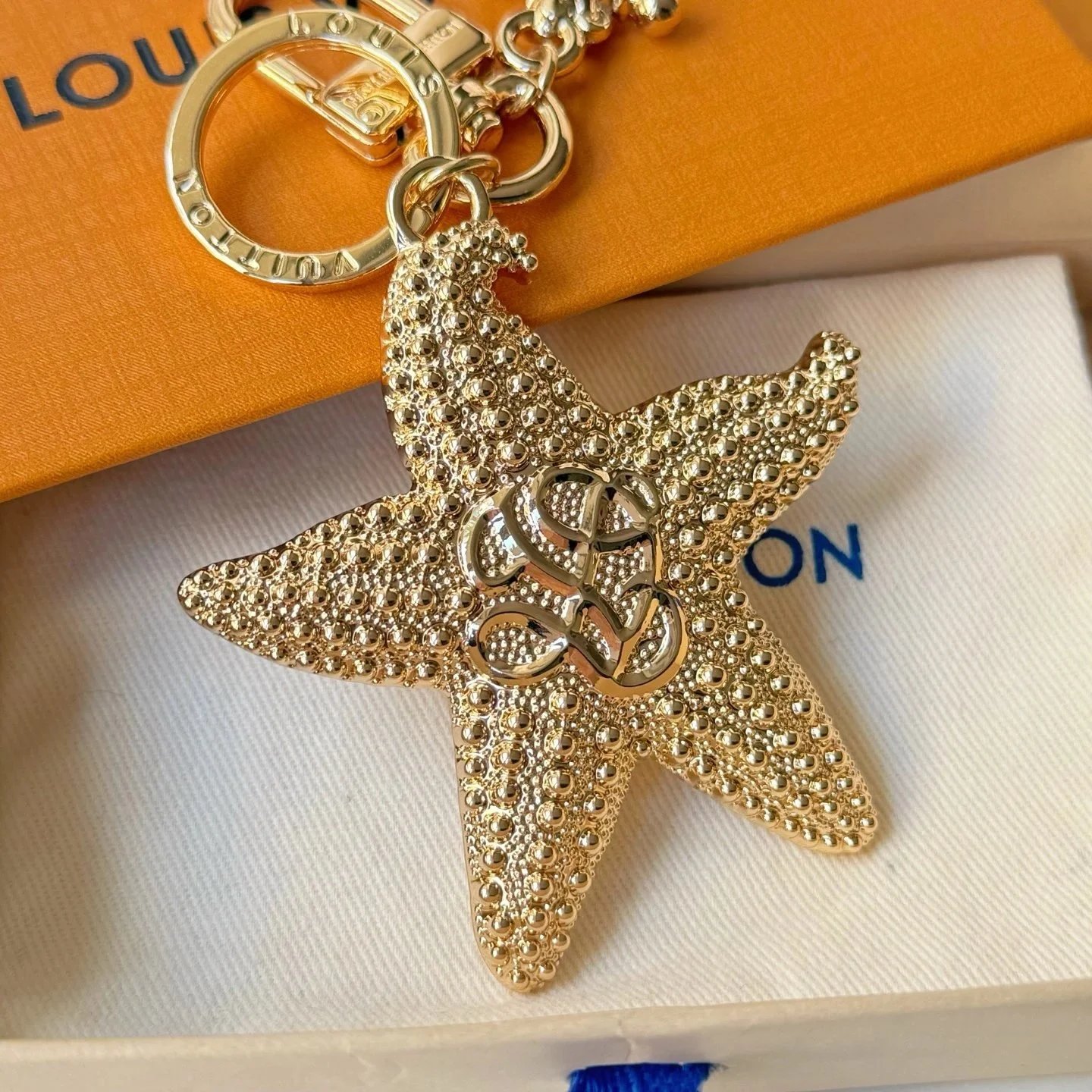 Louis Vuitton Canvas Fashion Keychain - 006873