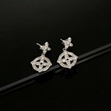 Louis Vuitton Monogram Flower Drop Earrings