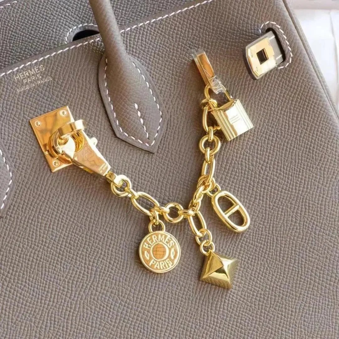 Hermès Charm Bracelet Silver Metal Accessories Jewelry - 7