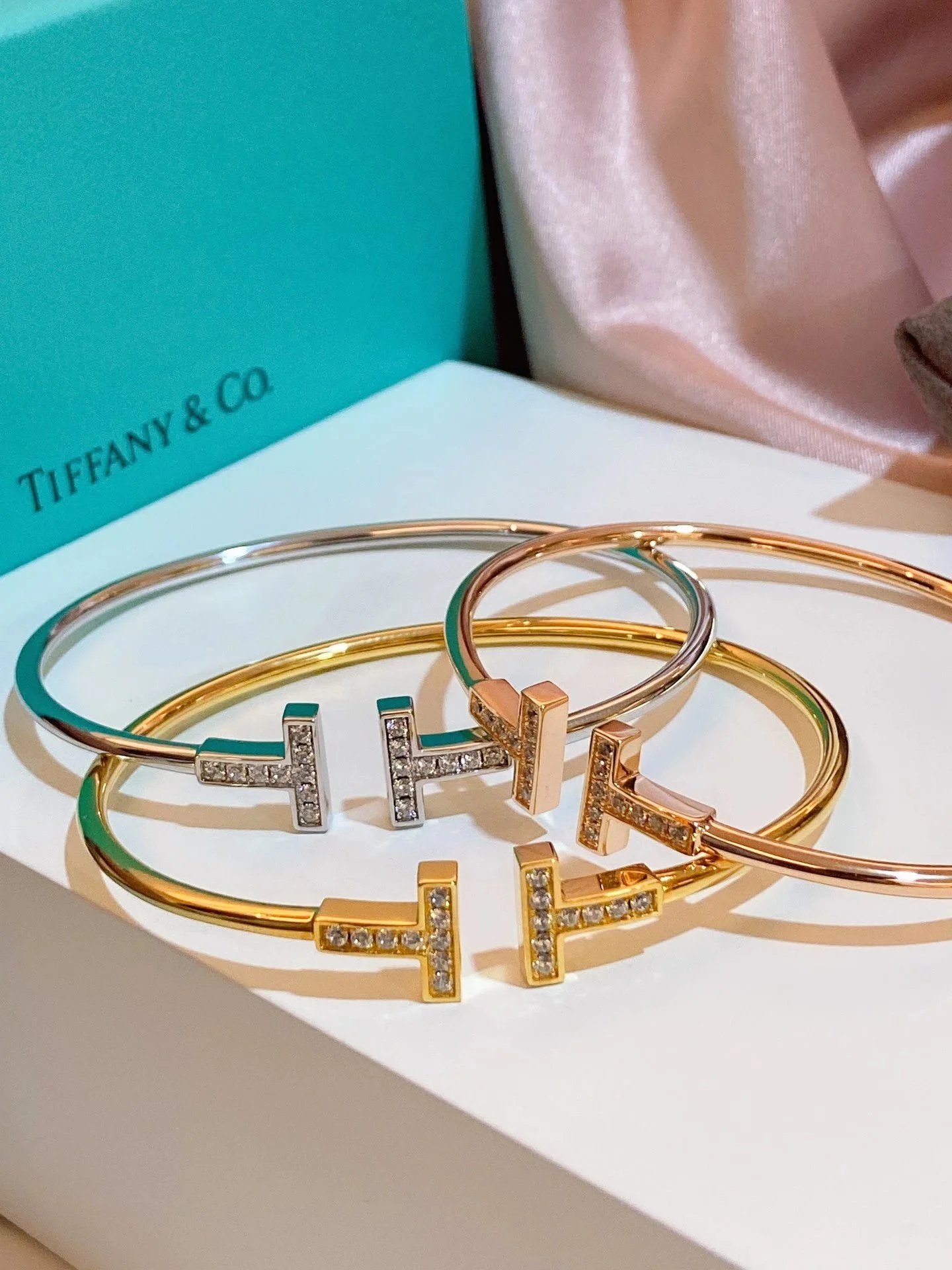 Tiffany & Co T-Series Bangle Bracelet