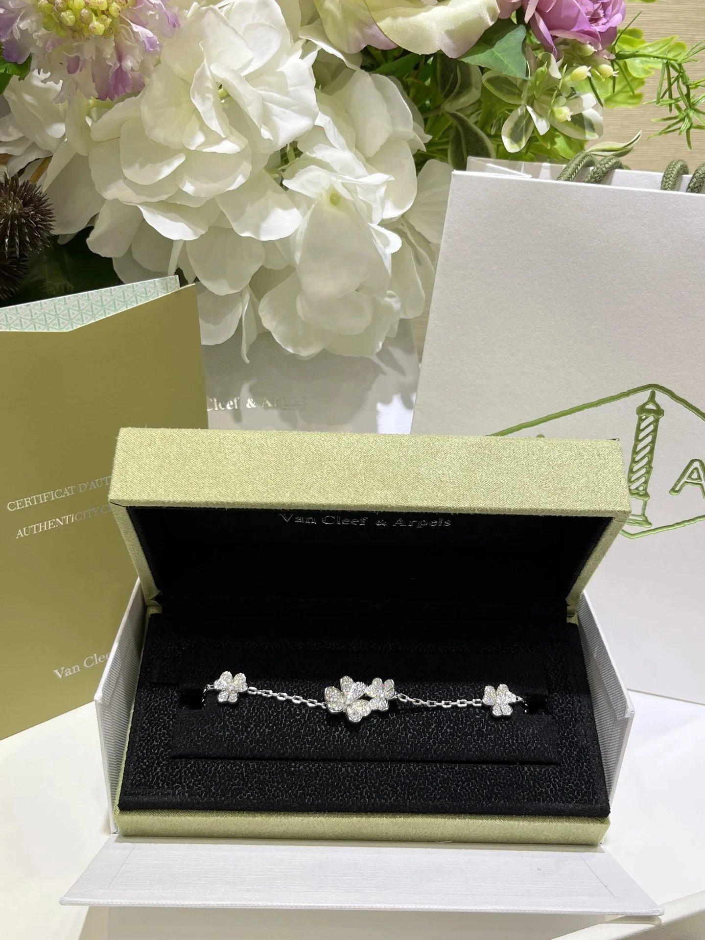 Van Cleef & Arpels Floral Bloom Bracelet