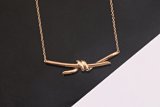 Tiffany & Co. Knot Pendant Necklace