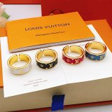 Louis Vuitton Monogram World Tour Cuff Rings [4 styles]
